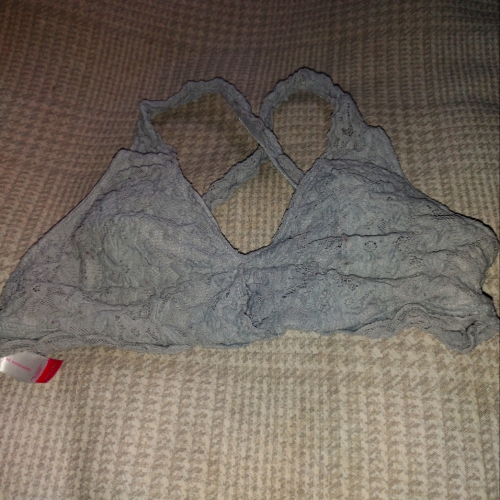 Lace Bralette in Gray